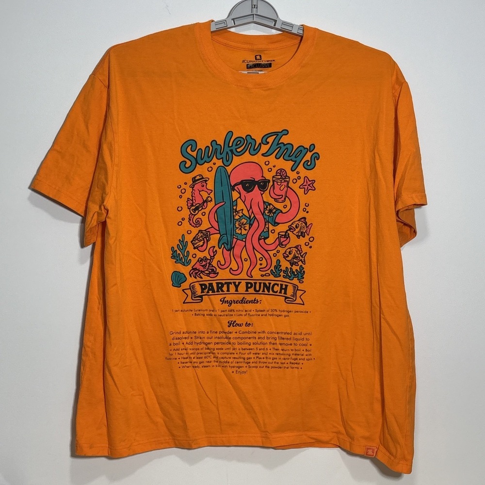 The Curiosity Box Exclusive T-Shirt Party Punch XXXL‎ READ